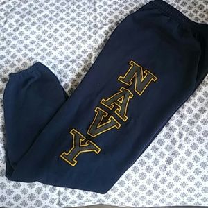 Navy sweatpants